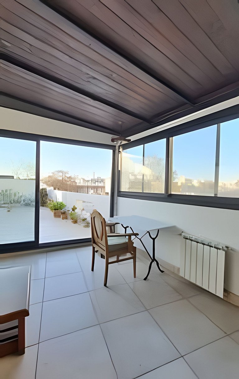 "Paraiso en la Ciudad" con terraza y parrilla