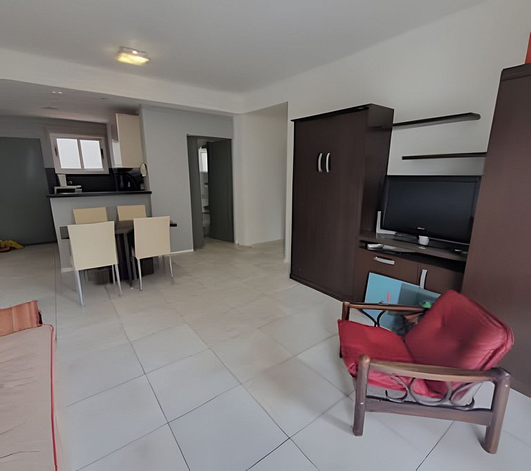 Modern apartment with private patio