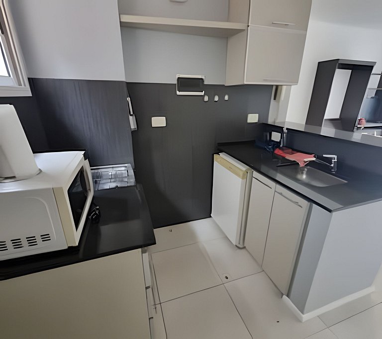 Modern apartment with private patio