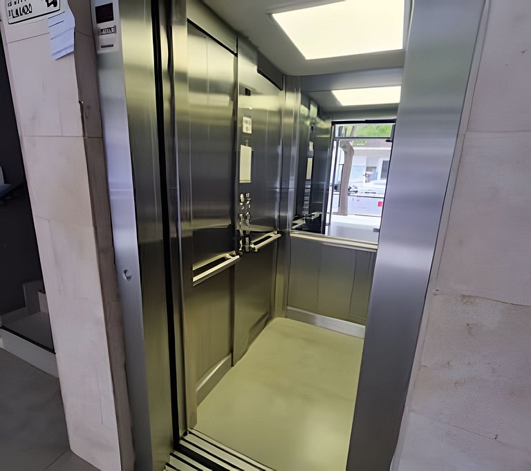 Modern apartment with private patio