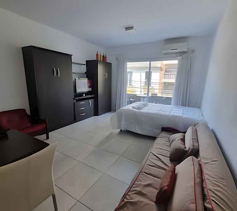 Modern apartment with private patio