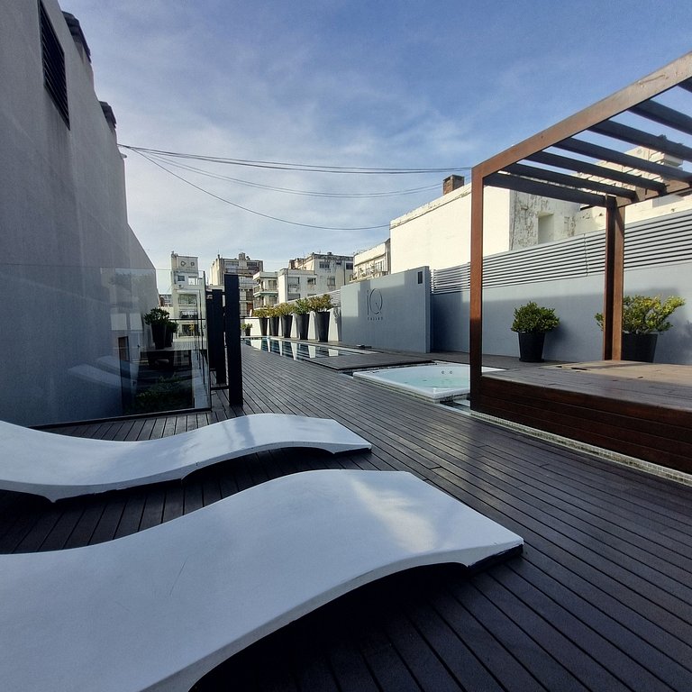 Relajate en Recoleta - Sauna, jardín verde y ¡más!