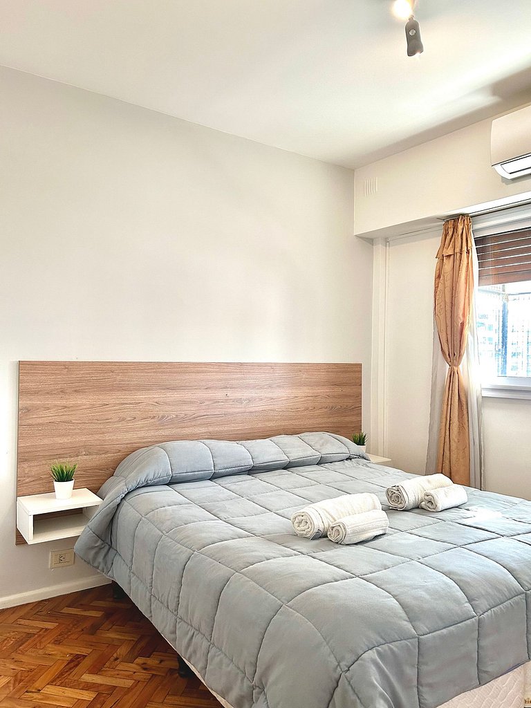 2 Habitaciones con balcón - 4 personas comodas