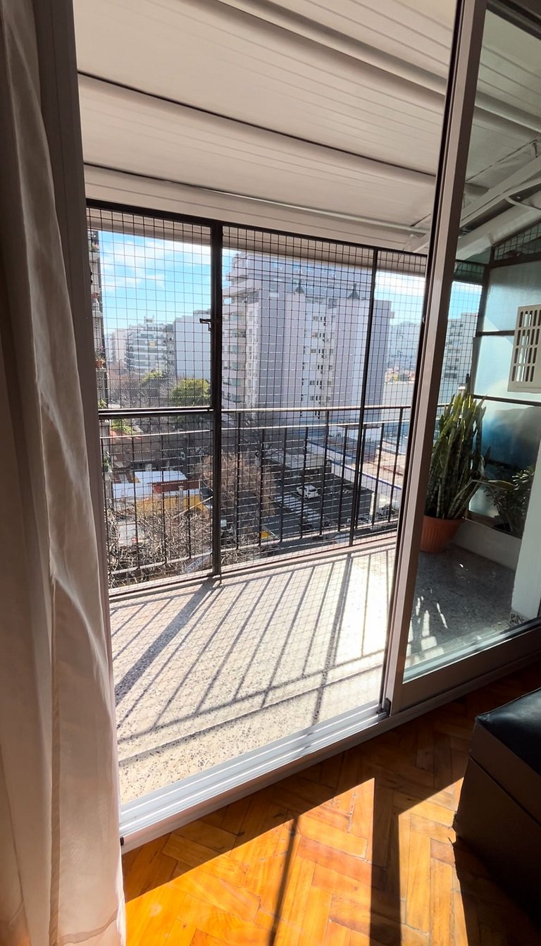 2 Habitaciones con balcón - 4 personas comodas