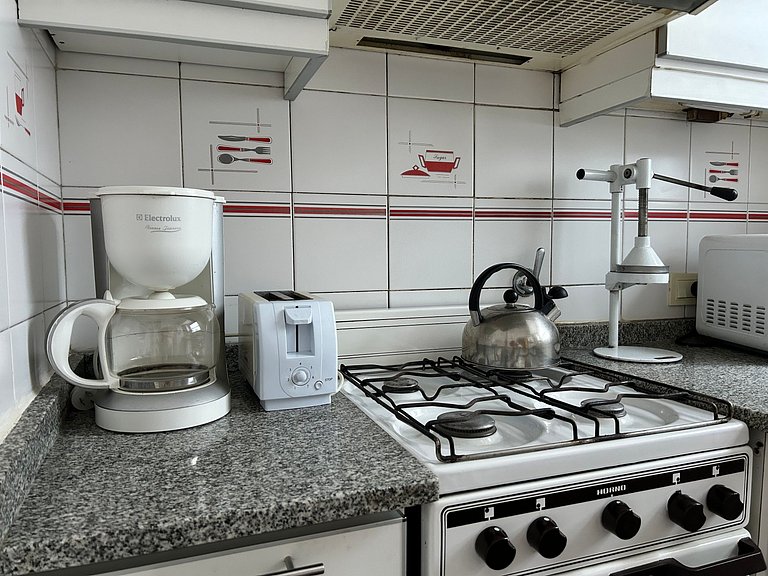 2 Habitaciones con balcón - 4 personas comodas