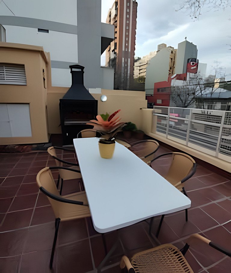 Unique in the city - With wood stove and private grill