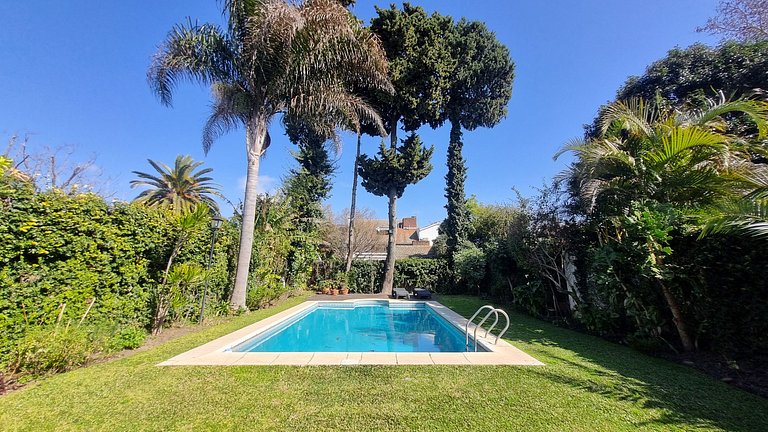 Tu refugio con pileta y parrila en Martinez