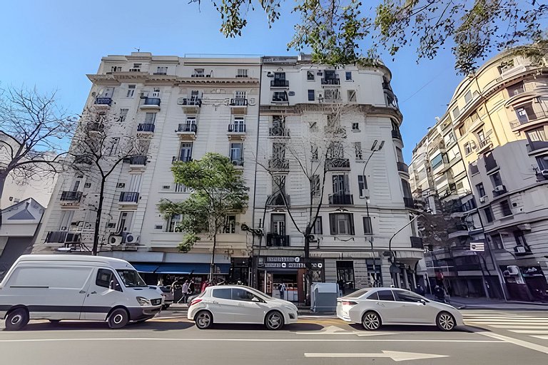 Acogedor para 3 con balcon
