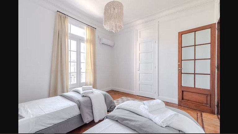 Two spacious two-bedroom apartments in BA