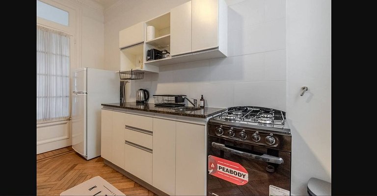 Two spacious two-bedroom apartments in BA