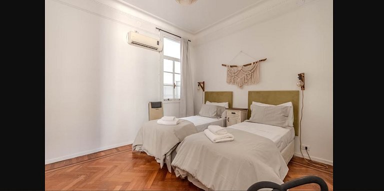 Two spacious two-bedroom apartments in BA