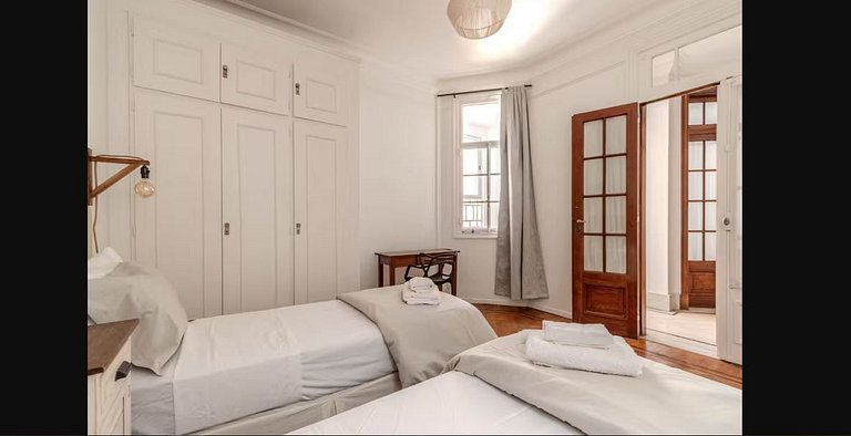 Two spacious two-bedroom apartments in BA