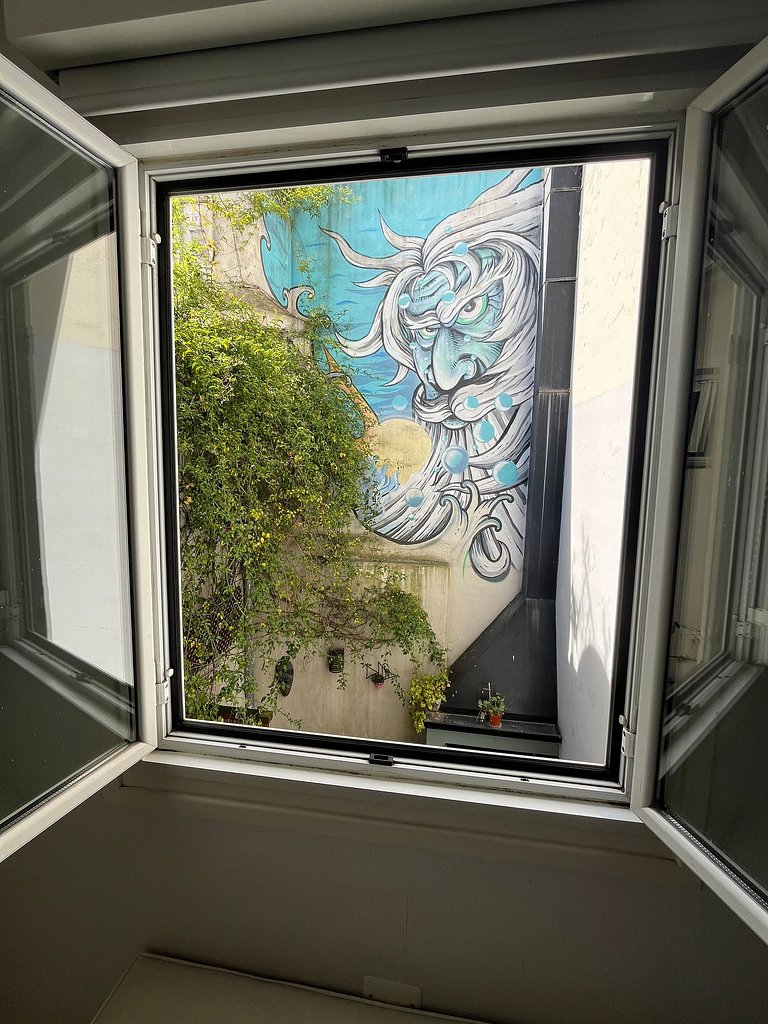 House with barbecue area and garage - In Golf/Alem Area