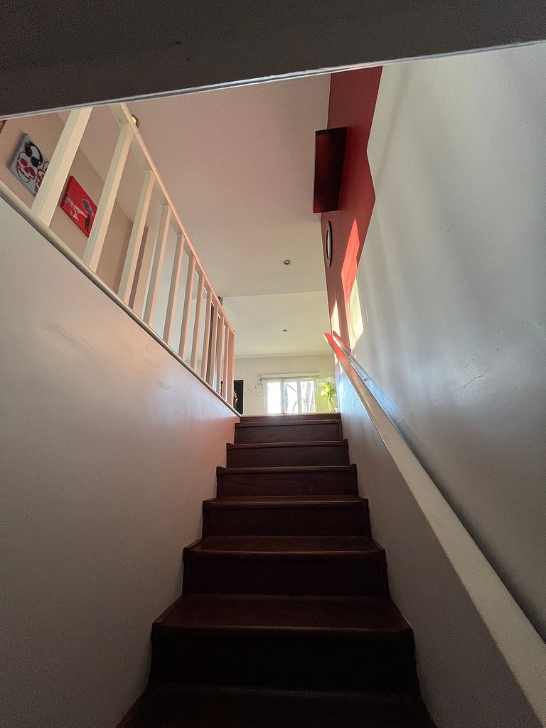 House with barbecue area and garage - In Golf/Alem Area