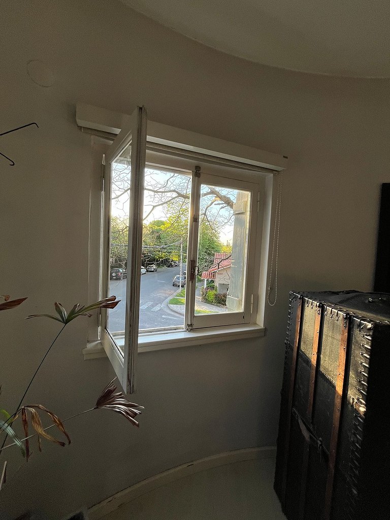 House with barbecue area and garage - In Golf/Alem Area