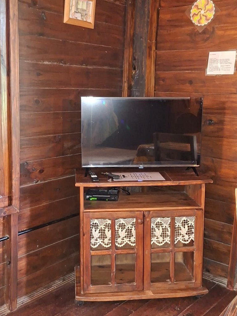 Cabaña en complejo con pileta y verde #C