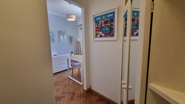 Luminoso 2 amb con balcón en pleno Palermo