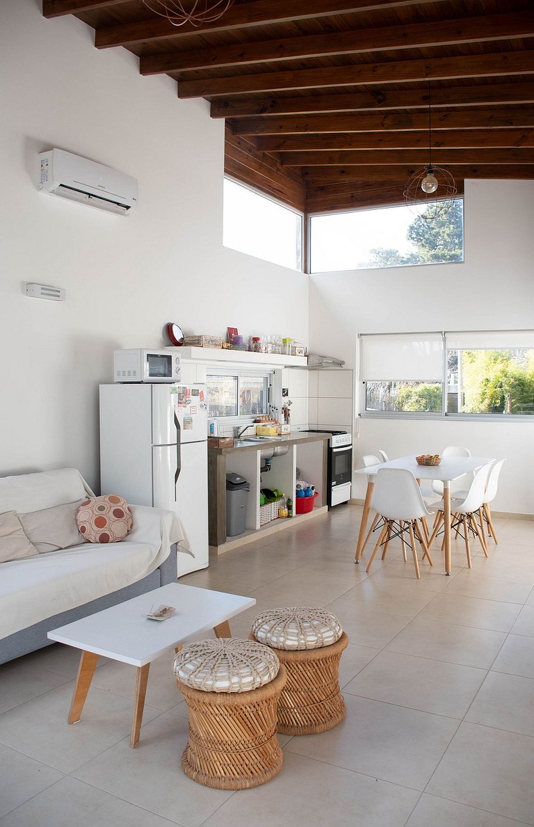 Casa con pariilla en Mar Azul - máximo 6 pax