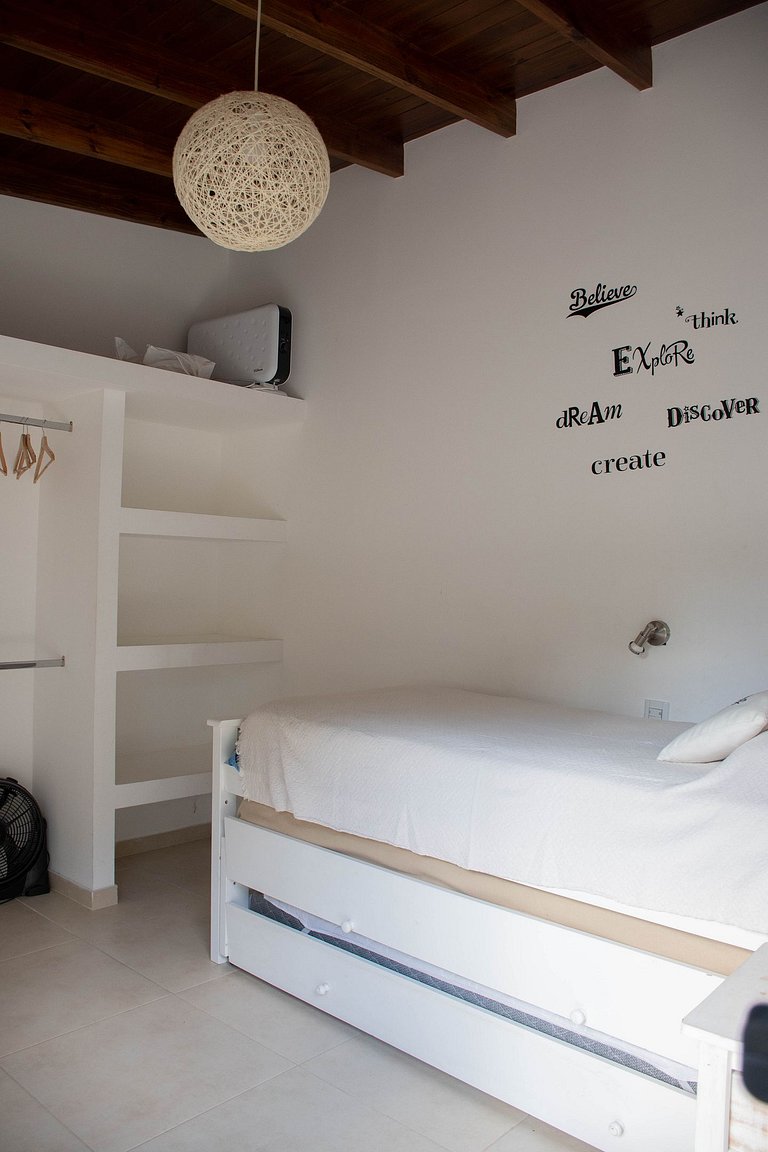 Casa con pariilla en Mar Azul - máximo 6 pax