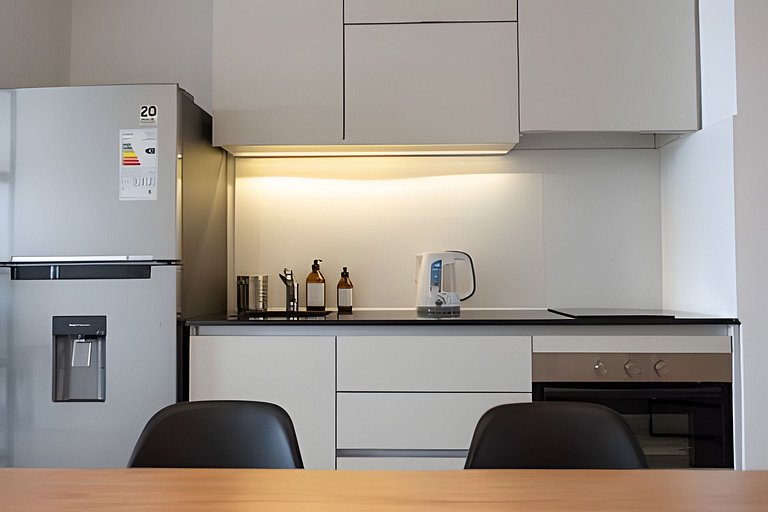 Your retreat at Movistar Arena. Optional parking available!