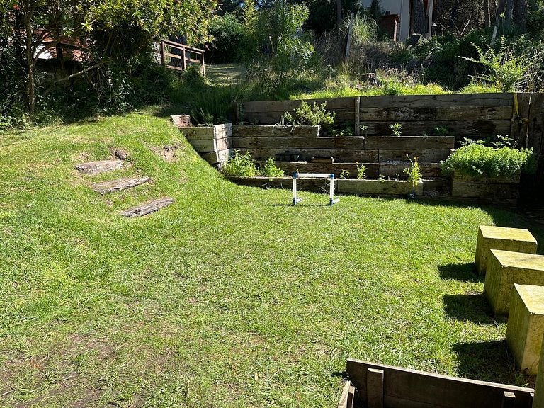 Relax en casa moderna con parrilla+patio! Mar Azul